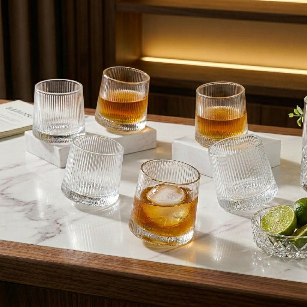 Orbita Rotating Whiskey Glass 170 ML