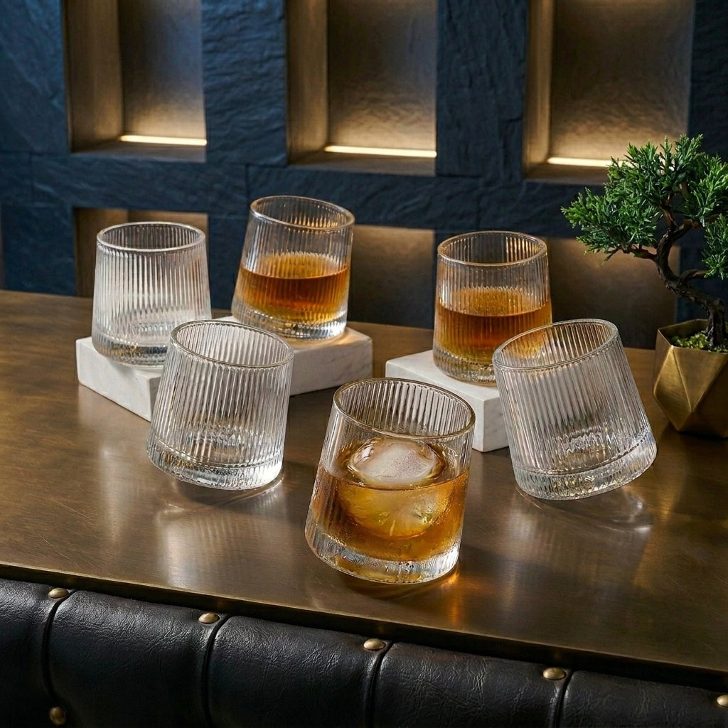 Orbita Rotating Whiskey Glass 170 ML