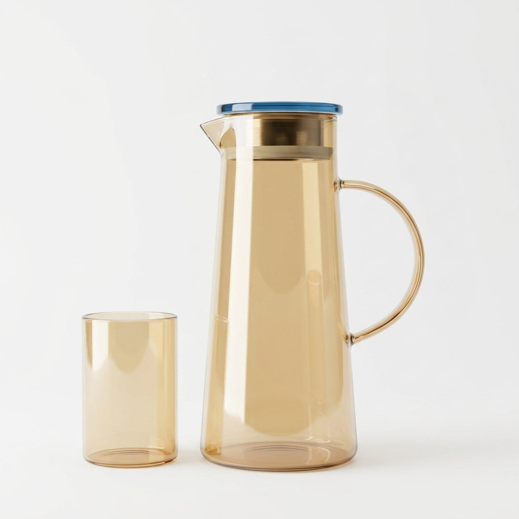 Sienna Glass Carafe 1400ML+320ML Set