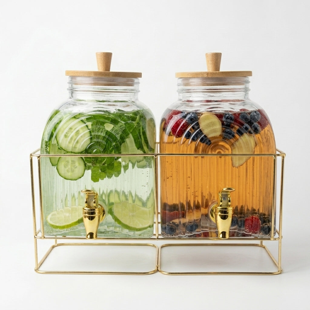 Dual Beverage Dispenser 3000 ML