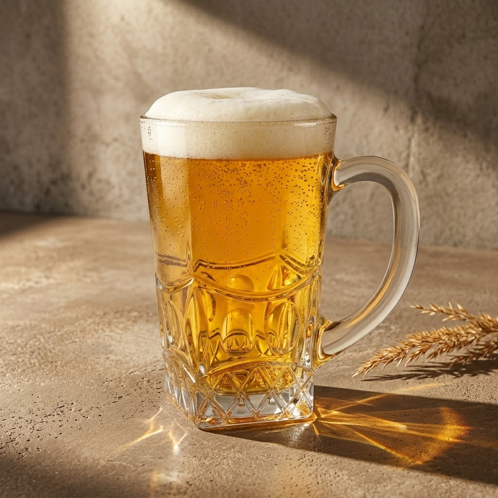 Crystal Crest  Beer Mug 325 ML