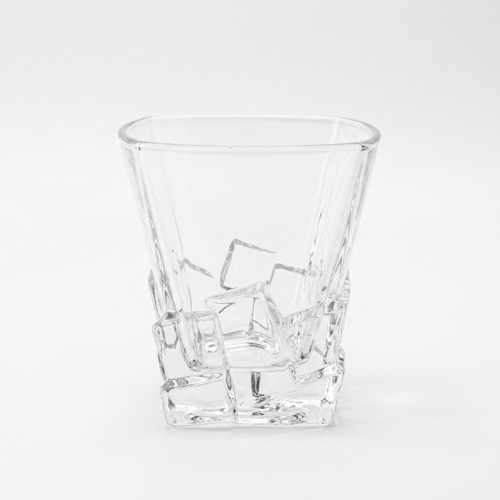 Crystal Cut Whiskey Glass 290 ML