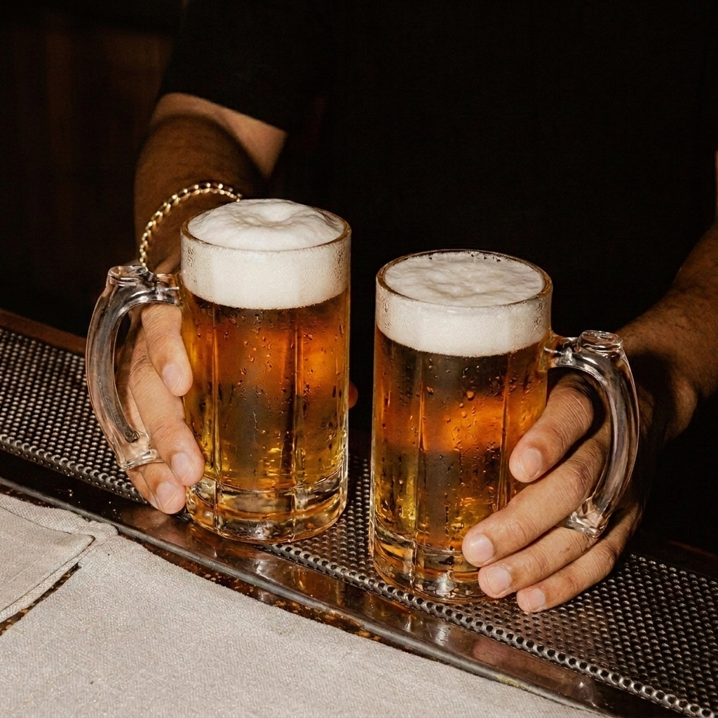 Bavaro Crystal Beer Mug 390 ML
